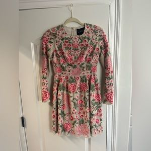 Floral Embroidered Dress